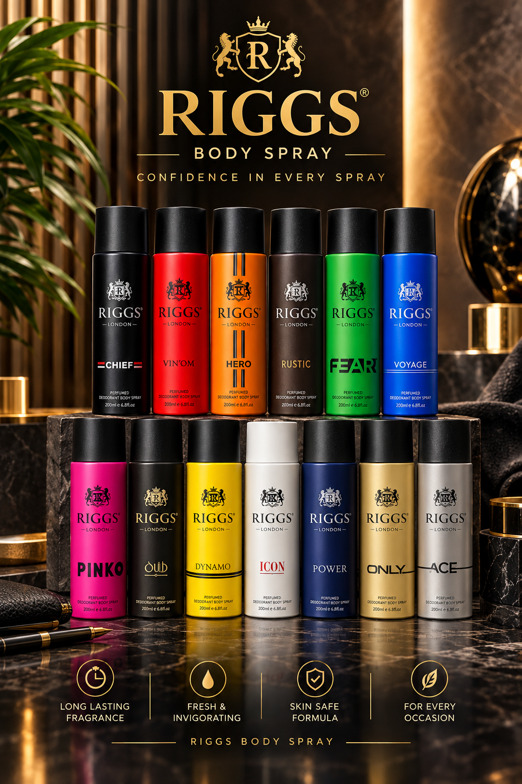 RIGGS Body Spray body spray